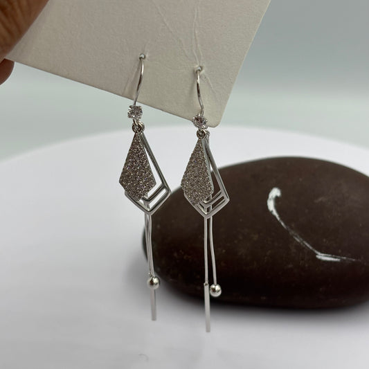 Geometric Dangle Earrings