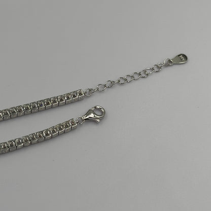 Slim Diamond Line Bracelet