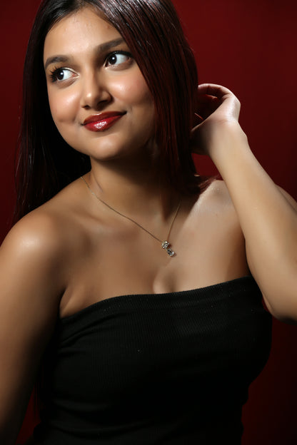 Rose necklace