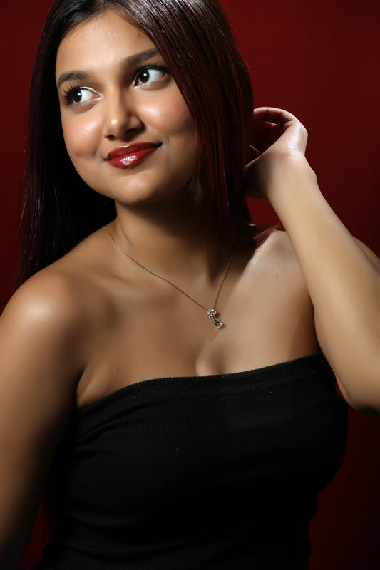 Rose necklace
