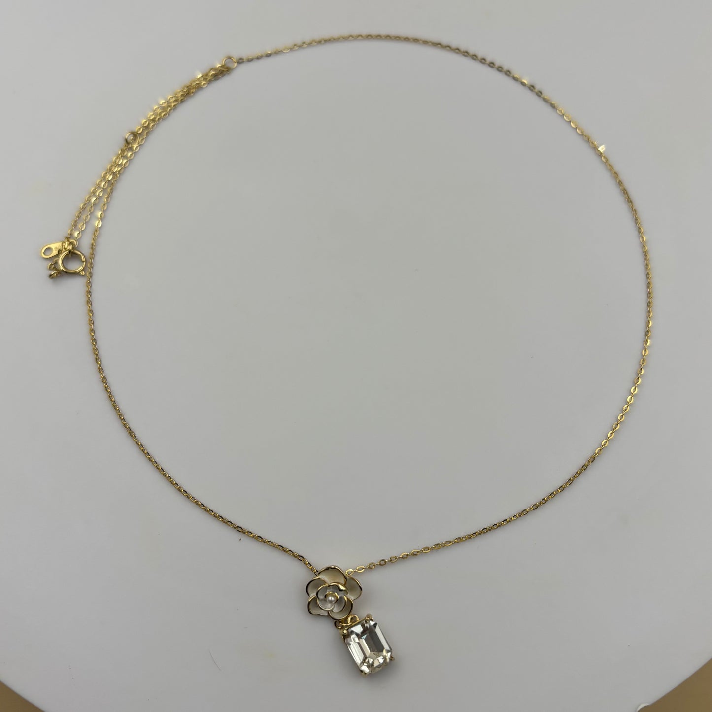 Rose necklace