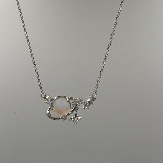 galaxy love necklace