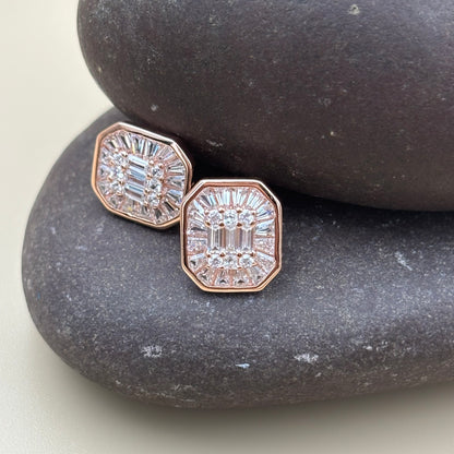 Studs rose gold