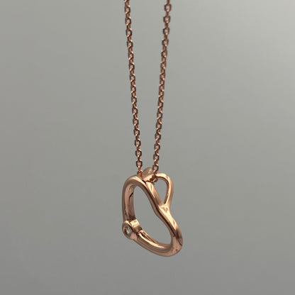 Delicate heart necklace