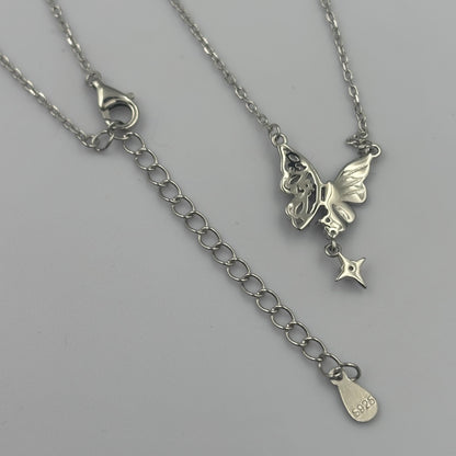 Butterfly Diamond necklace