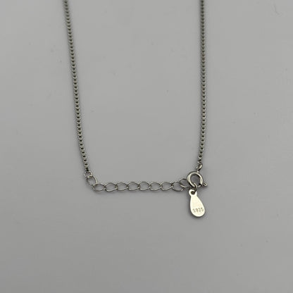Delicate diamond necklace