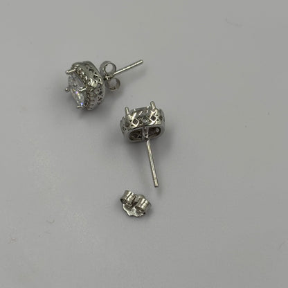Cushion Cut Studs