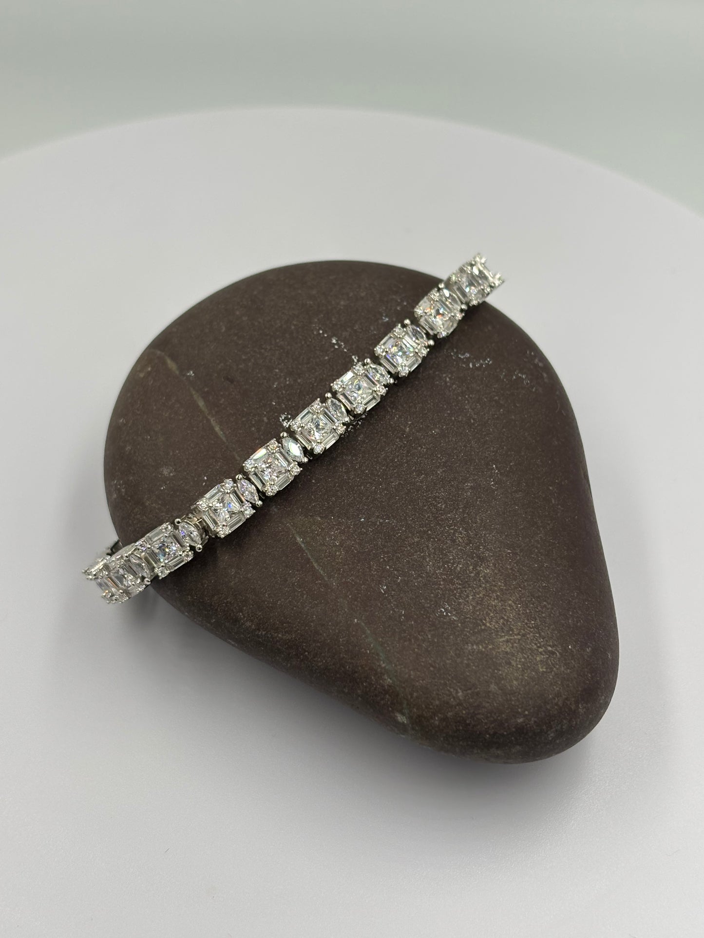 Luxury Square-Cut Bracelet