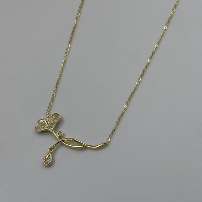Flower necklace