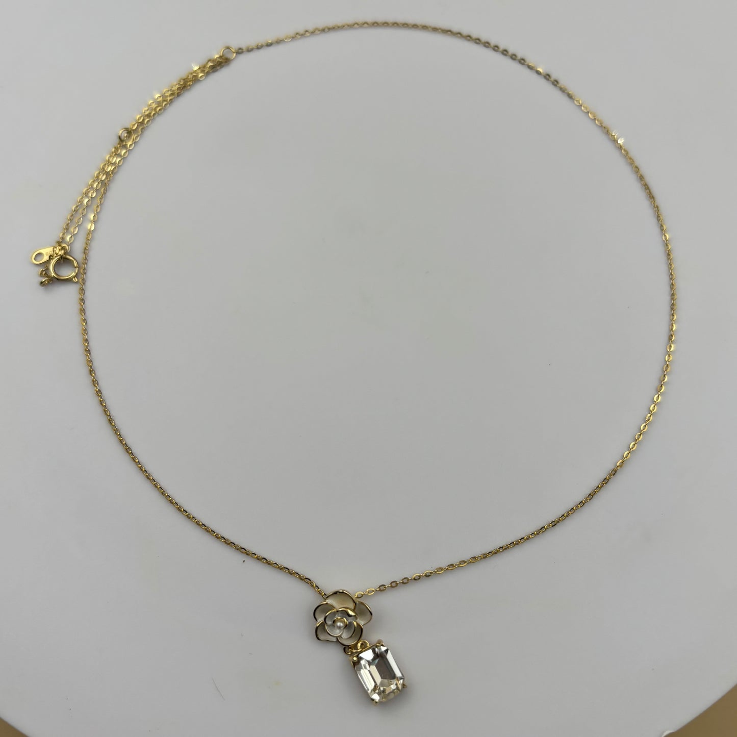 Rose necklace