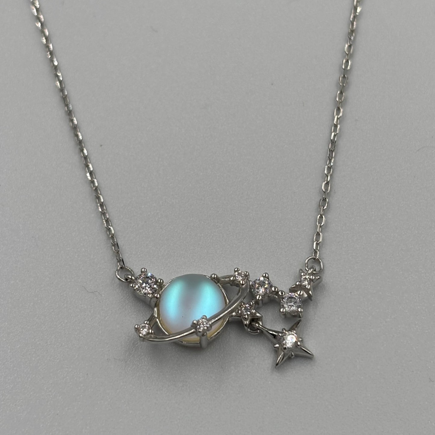 galaxy love necklace