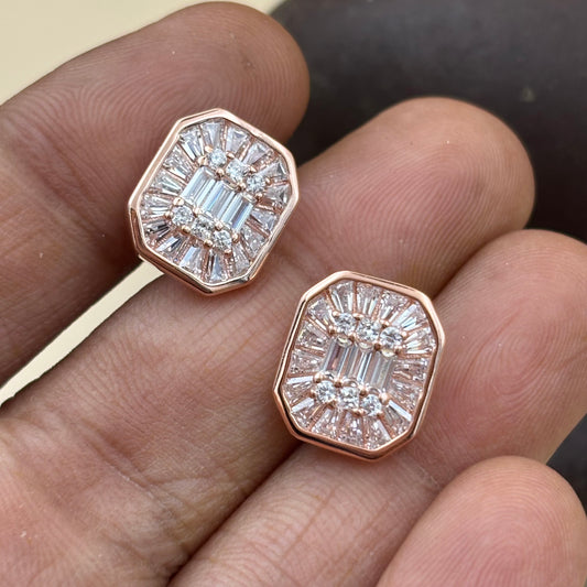 Studs rose gold